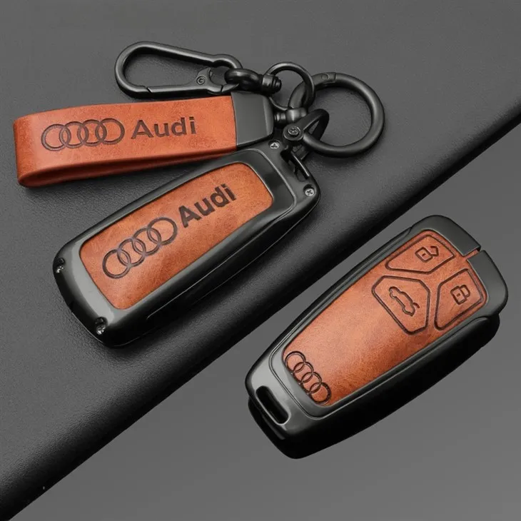 Audi Leather Key Case