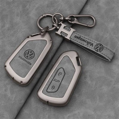 VW deri anahtar fob